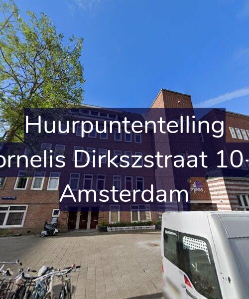 Foto gevel Huurpuntentelling voor Cornelis Dirkszstraat 10-H, Amsterdam