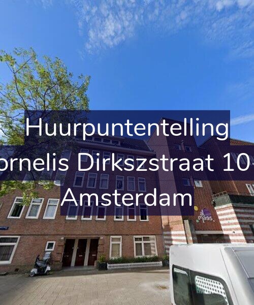 Foto gevel Huurpuntentelling voor Cornelis Dirkszstraat 10-1, Amsterdam