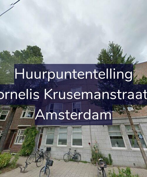 Foto gevel Huurpuntentelling voor Cornelis Krusemanstraat 2, Amsterdam