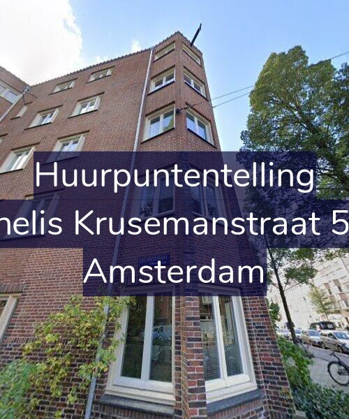 Foto gevel Huurpuntentelling voor Cornelis Krusemanstraat 57-H, Amsterdam