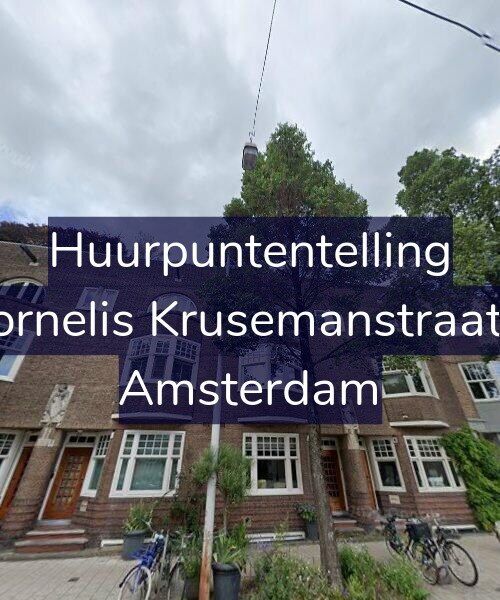 Foto gevel Huurpuntentelling voor Cornelis Krusemanstraat 6, Amsterdam