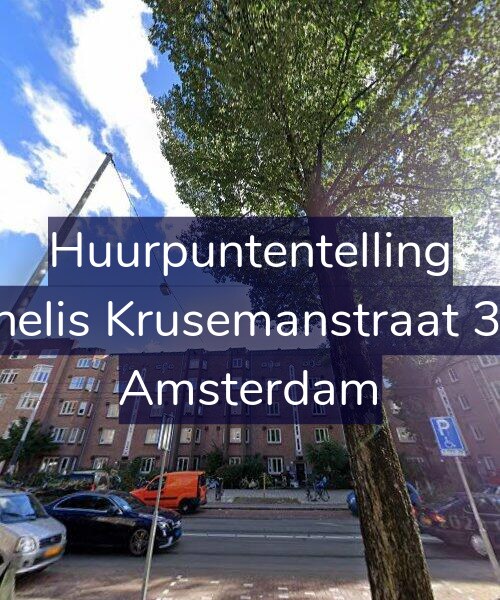 Foto gevel Huurpuntentelling voor Cornelis Krusemanstraat 31-H, Amsterdam