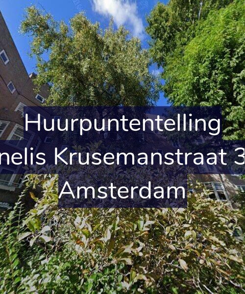 Foto gevel Huurpuntentelling voor Cornelis Krusemanstraat 30-1, Amsterdam