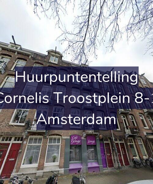 Foto gevel Huurpuntentelling voor Cornelis Troostplein 8-1, Amsterdam