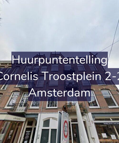 Foto gevel Huurpuntentelling voor Cornelis Troostplein 2-2, Amsterdam