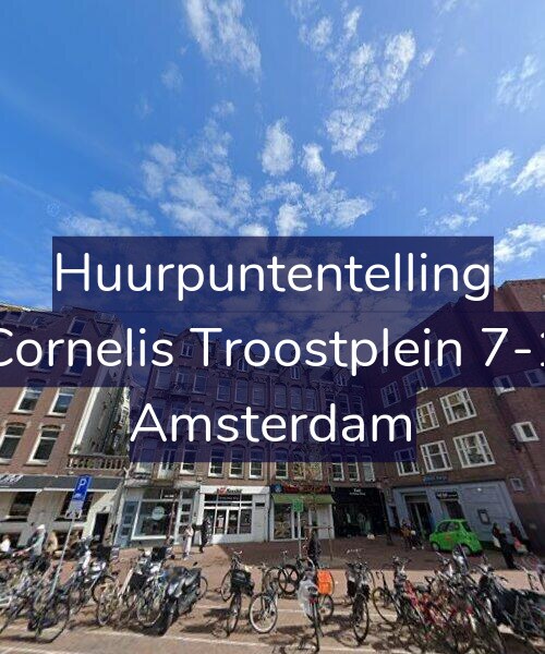 Foto gevel Huurpuntentelling voor Cornelis Troostplein 7-1, Amsterdam