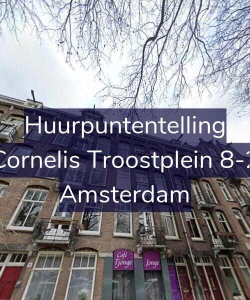 Foto gevel Huurpuntentelling voor Cornelis Troostplein 8-2, Amsterdam
