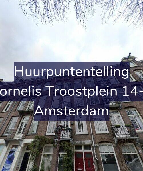 Foto gevel Huurpuntentelling voor Cornelis Troostplein 14-2, Amsterdam