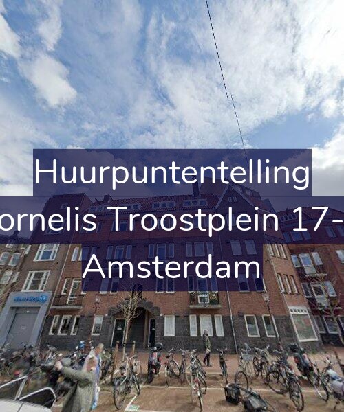 Foto gevel Huurpuntentelling voor Cornelis Troostplein 17-H, Amsterdam