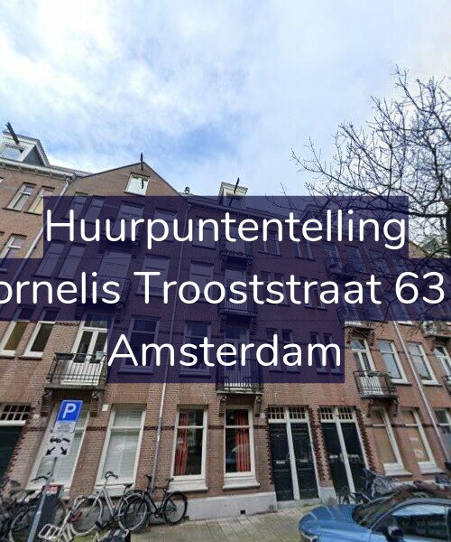 Foto gevel Huurpuntentelling voor Cornelis Trooststraat 63-1, Amsterdam