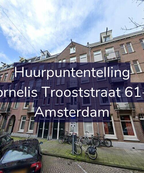 Foto gevel Huurpuntentelling voor Cornelis Trooststraat 61-H, Amsterdam