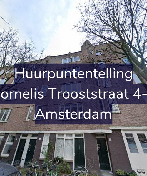 Foto gevel Huurpuntentelling voor Cornelis Trooststraat 4-2, Amsterdam