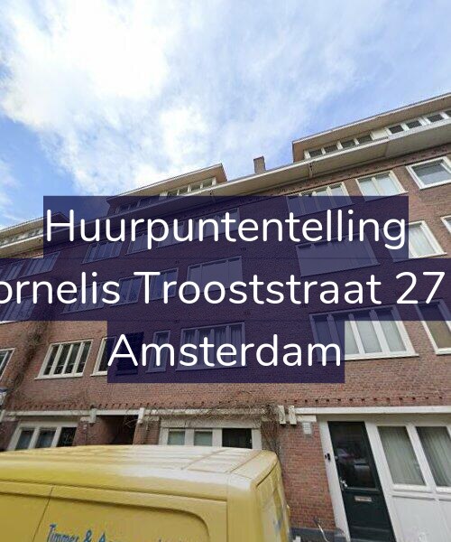 Foto gevel Huurpuntentelling voor Cornelis Trooststraat 27-2, Amsterdam