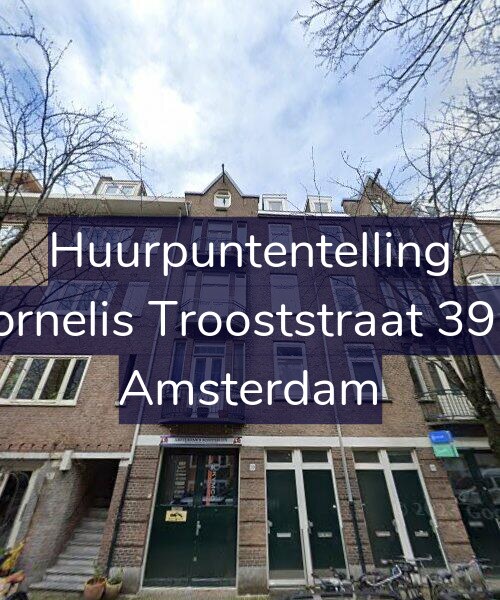 Foto gevel Huurpuntentelling voor Cornelis Trooststraat 39-1, Amsterdam
