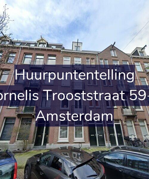 Foto gevel Huurpuntentelling voor Cornelis Trooststraat 59-H, Amsterdam