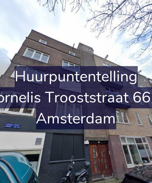 Foto gevel Huurpuntentelling voor Cornelis Trooststraat 66-3, Amsterdam