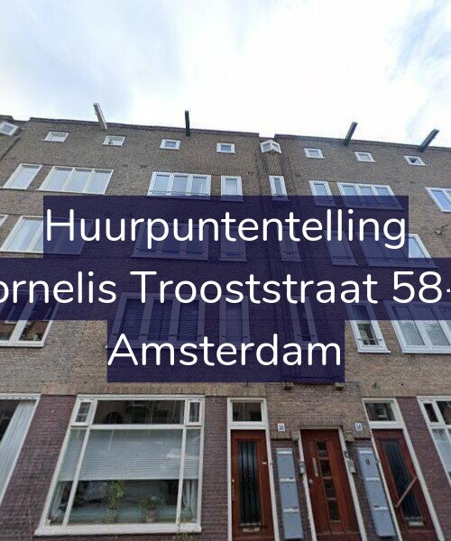 Foto gevel Huurpuntentelling voor Cornelis Trooststraat 58-H, Amsterdam