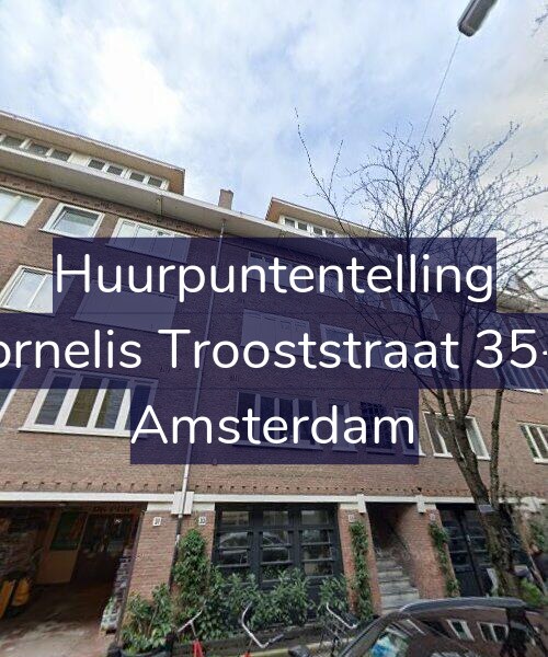 Foto gevel Huurpuntentelling voor Cornelis Trooststraat 35-H, Amsterdam
