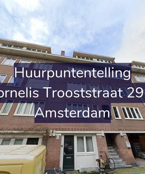 Foto gevel Huurpuntentelling voor Cornelis Trooststraat 29-1, Amsterdam