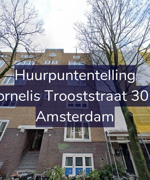 Foto gevel Huurpuntentelling voor Cornelis Trooststraat 30-1, Amsterdam
