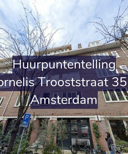 Foto gevel Huurpuntentelling voor Cornelis Trooststraat 35-2, Amsterdam