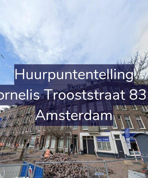 Foto gevel Huurpuntentelling voor Cornelis Trooststraat 83-4, Amsterdam