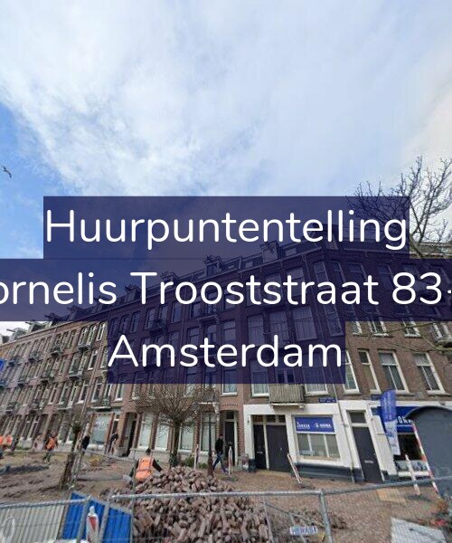 Foto gevel Huurpuntentelling voor Cornelis Trooststraat 83-H, Amsterdam