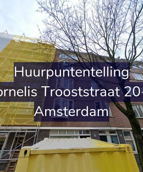Foto gevel Huurpuntentelling voor Cornelis Trooststraat 20-H, Amsterdam