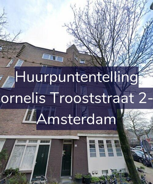 Foto gevel Huurpuntentelling voor Cornelis Trooststraat 2-3, Amsterdam