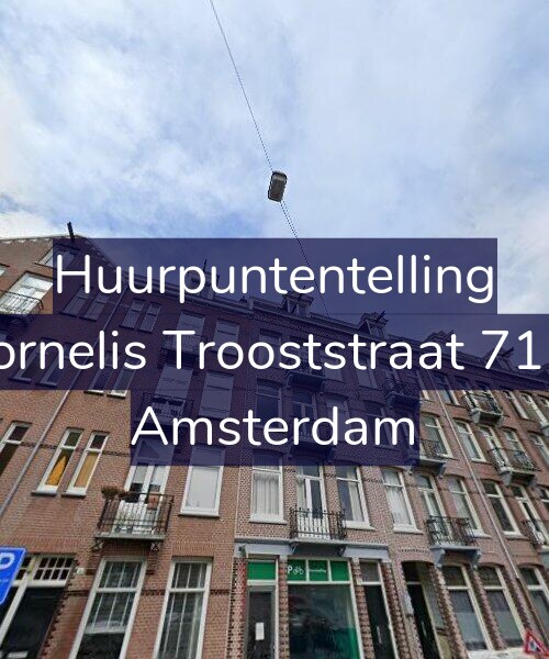 Foto gevel Huurpuntentelling voor Cornelis Trooststraat 71-3, Amsterdam