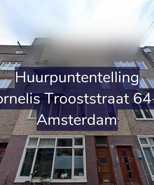 Foto gevel Huurpuntentelling voor Cornelis Trooststraat 64-H, Amsterdam
