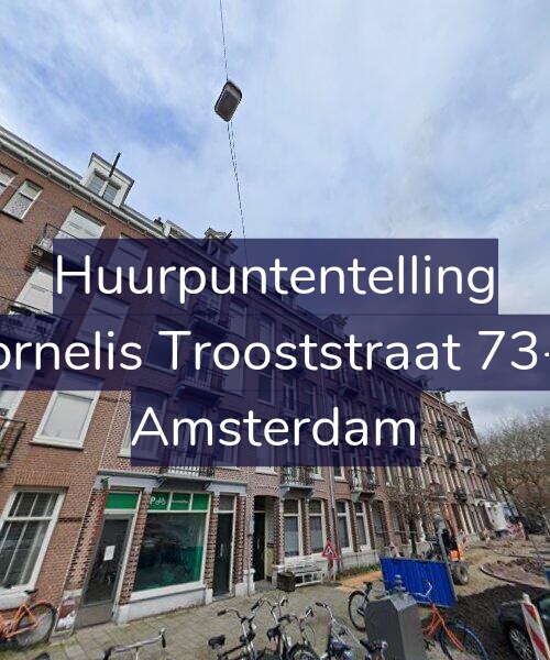 Foto gevel Huurpuntentelling voor Cornelis Trooststraat 73-H, Amsterdam