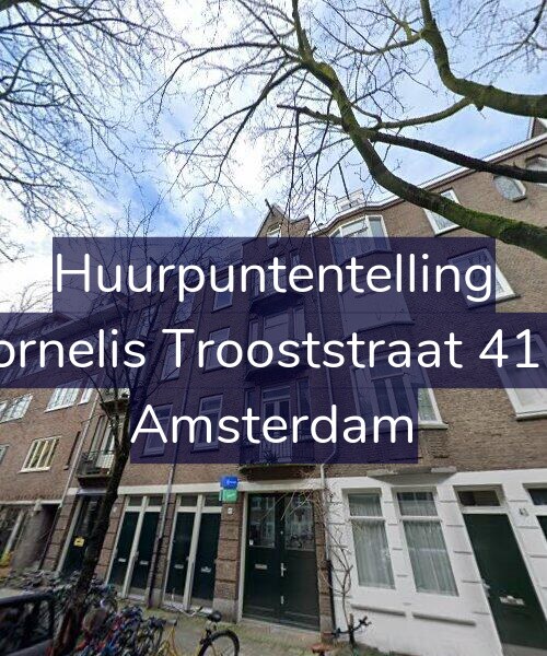 Foto gevel Huurpuntentelling voor Cornelis Trooststraat 41-3, Amsterdam