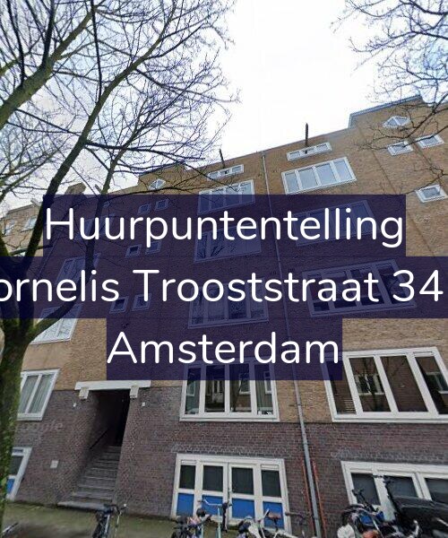 Foto gevel Huurpuntentelling voor Cornelis Trooststraat 34-2, Amsterdam