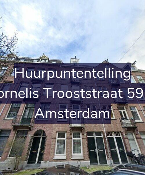 Foto gevel Huurpuntentelling voor Cornelis Trooststraat 59-1, Amsterdam