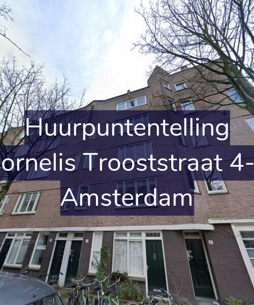 Foto gevel Huurpuntentelling voor Cornelis Trooststraat 4-3, Amsterdam