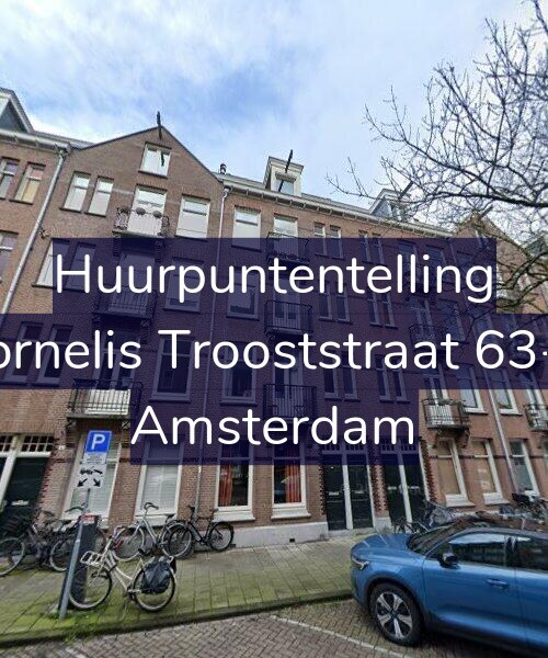 Foto gevel Huurpuntentelling voor Cornelis Trooststraat 63-H, Amsterdam