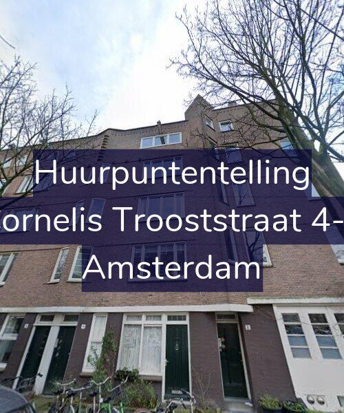 Foto gevel Huurpuntentelling voor Cornelis Trooststraat 4-1, Amsterdam