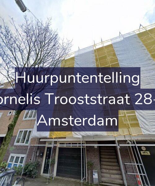 Foto gevel Huurpuntentelling voor Cornelis Trooststraat 28-H, Amsterdam