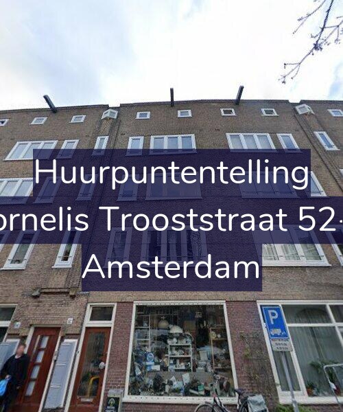 Foto gevel Huurpuntentelling voor Cornelis Trooststraat 52-H, Amsterdam