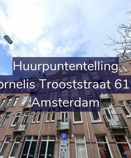 Foto gevel Huurpuntentelling voor Cornelis Trooststraat 61-2, Amsterdam
