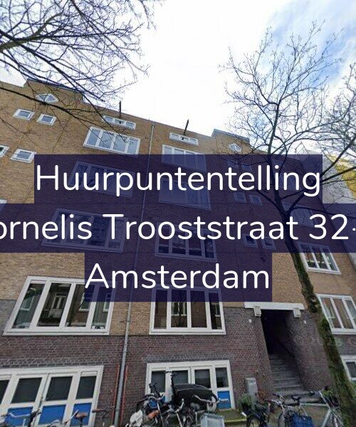 Foto gevel Huurpuntentelling voor Cornelis Trooststraat 32-H, Amsterdam