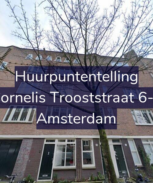 Foto gevel Huurpuntentelling voor Cornelis Trooststraat 6-1, Amsterdam