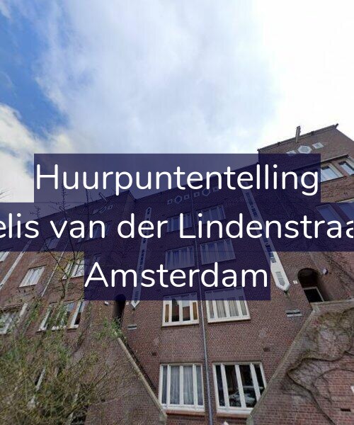 Foto gevel Huurpuntentelling voor Cornelis van der Lindenstraat 5-2, Amsterdam