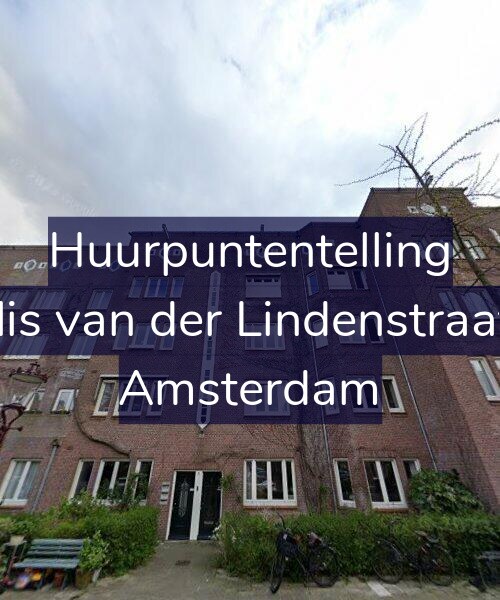 Foto gevel Huurpuntentelling voor Cornelis van der Lindenstraat 21-2, Amsterdam