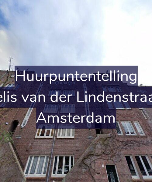Foto gevel Huurpuntentelling voor Cornelis van der Lindenstraat 7-3, Amsterdam