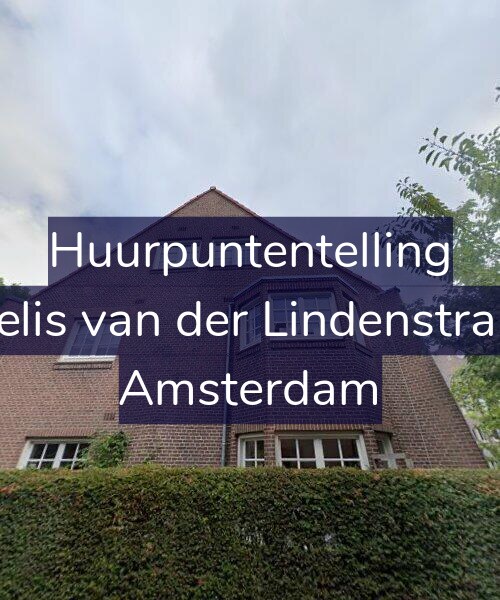 Foto gevel Huurpuntentelling voor Cornelis van der Lindenstraat 14, Amsterdam