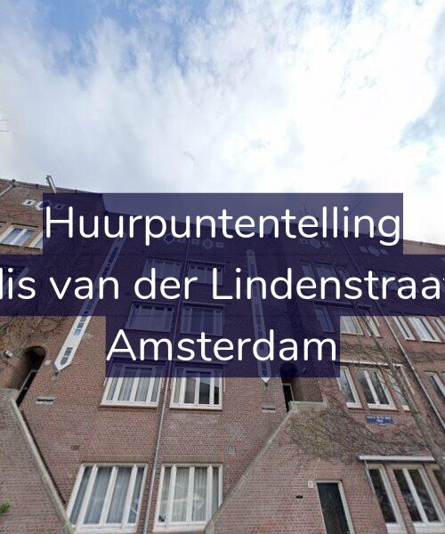 Foto gevel Huurpuntentelling voor Cornelis van der Lindenstraat 35-2, Amsterdam