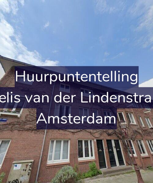 Foto gevel Huurpuntentelling voor Cornelis van der Lindenstraat 24, Amsterdam