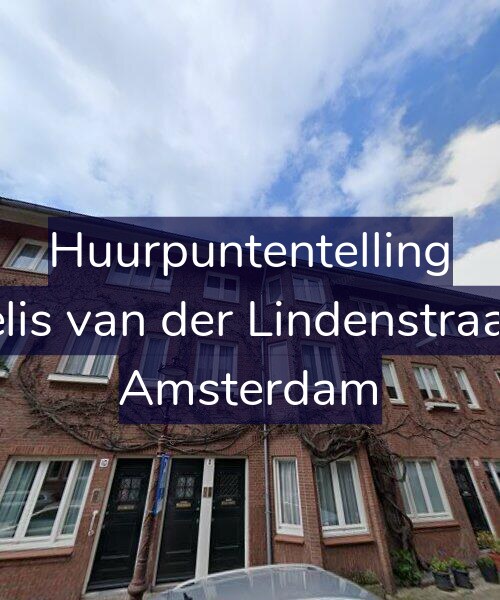 Foto gevel Huurpuntentelling voor Cornelis van der Lindenstraat 8-H, Amsterdam